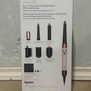 Dyson Airwrap ID Straight and Wavy in Pink and Black